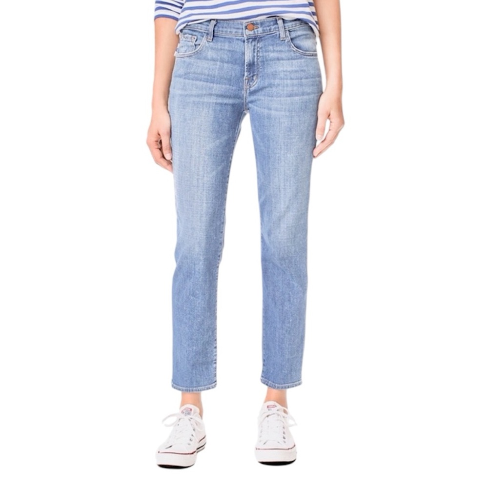 J Brand Johnny Mid Rise Boyfit Jeans in Prodigy, size 29
